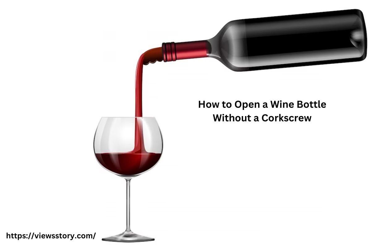 How to Open a Wine Bottle Without a Corkscrew