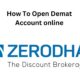 How To Open Zerodha Demat Account Online