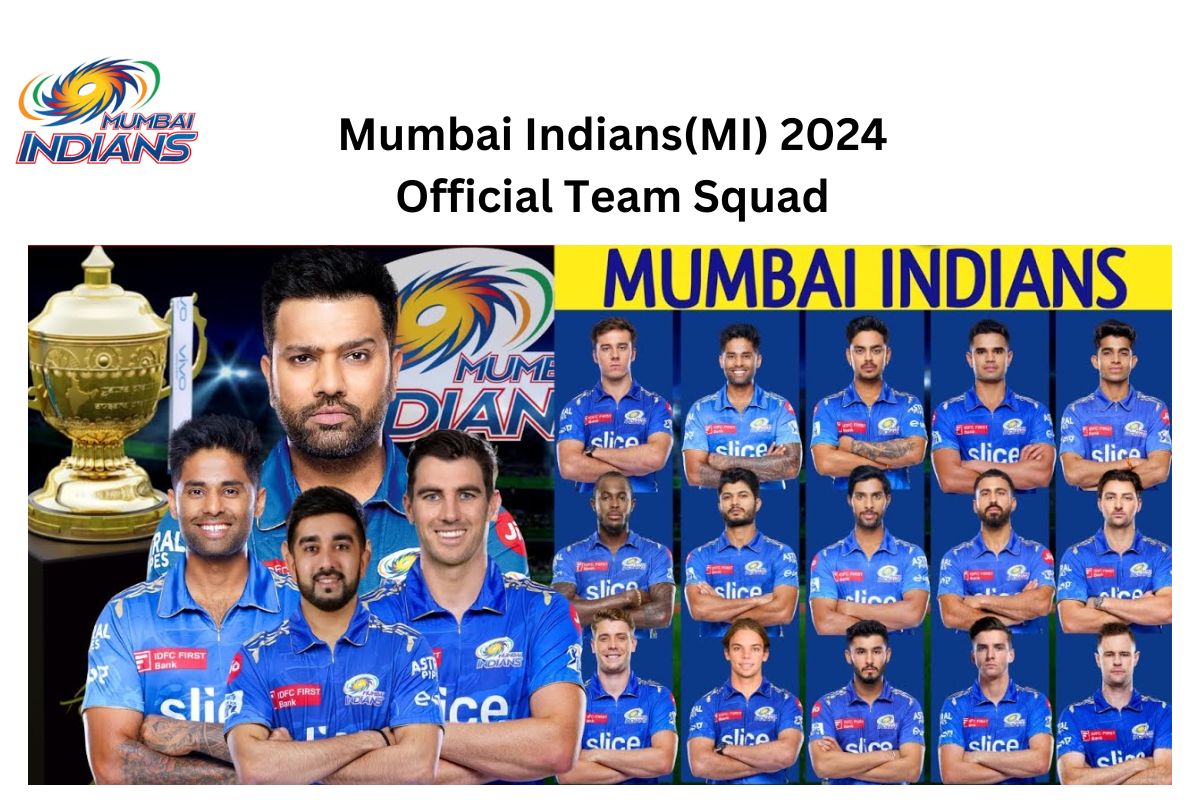 Mumbai Indians(MI) 2024 Official Team Squad