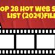TOP 28 Hot Web Series List (2024)
