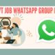 Govt Jobs WhatsApp Group Links