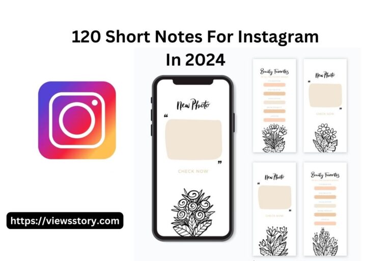 Short Notes For Instagram