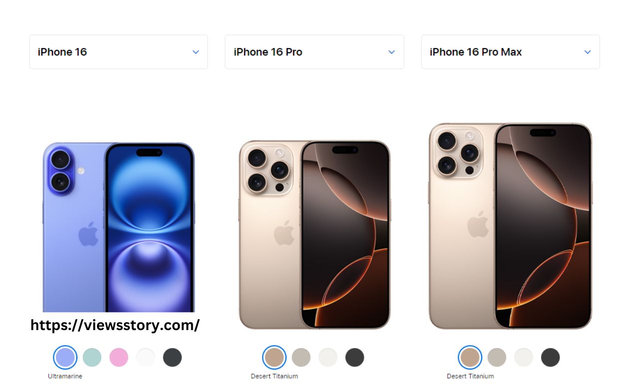 IPhone 16 All Variants and Comparison